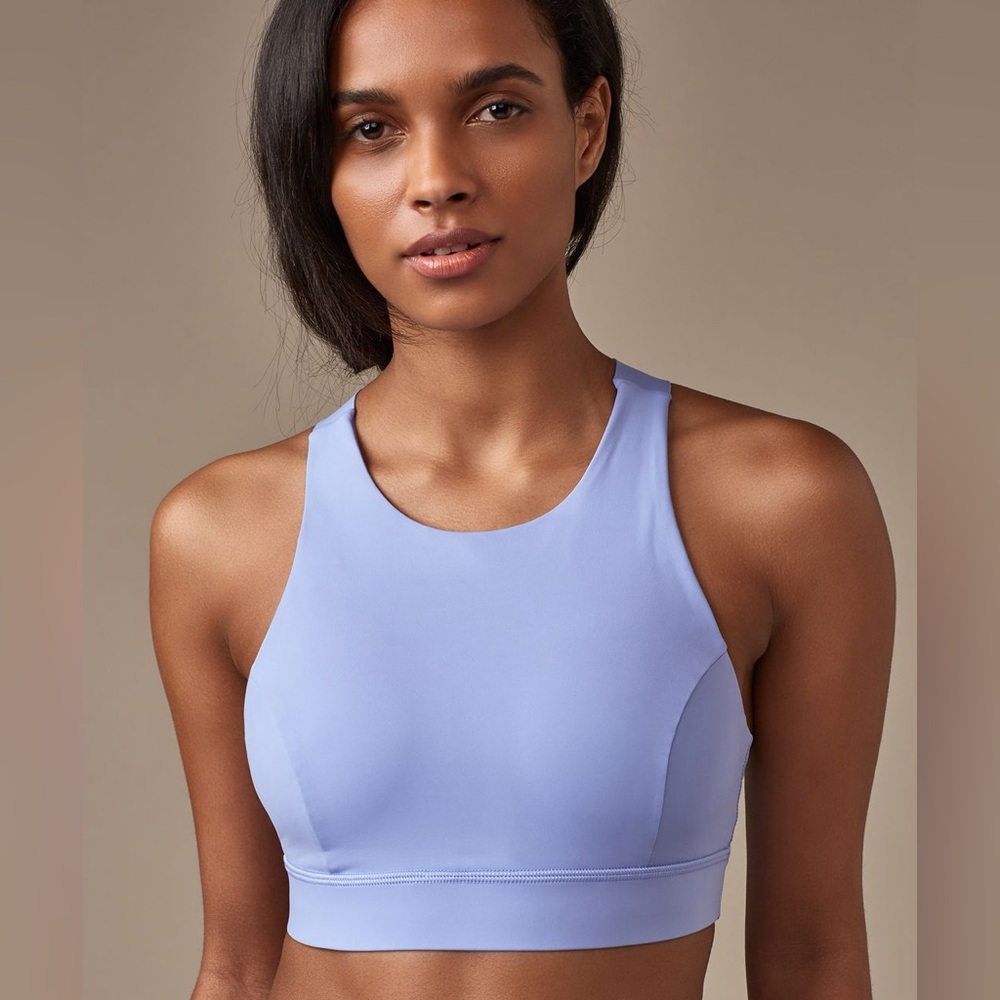 NWT‎ Lululemon Fast & Free Bra Hydrangea Blue Size 10